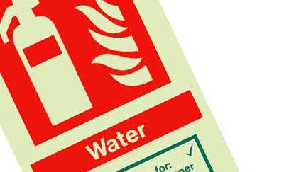 Do I need any signs to go with my fire extinguisher?